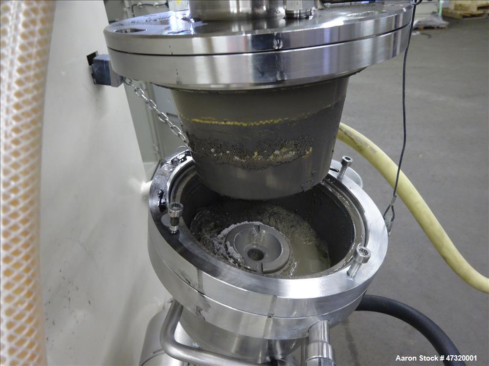 Used Romaco Fryma Koruma Coball Annular Gap Bead Mill, Model MS 12.