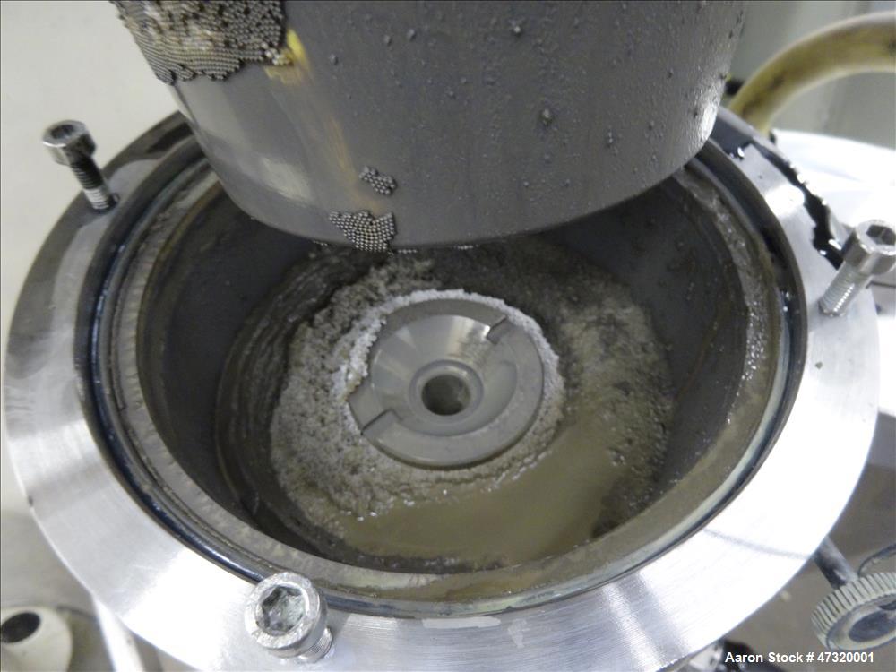 Used Romaco Fryma Koruma Coball Annular Gap Bead Mill, Model MS 12.