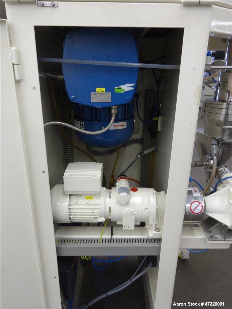 Used Romaco Fryma Koruma Coball Annular Gap Bead Mill, Model MS 12.