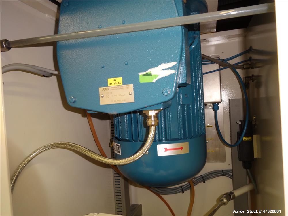 Used Romaco Fryma Koruma Coball Annular Gap Bead Mill, Model MS 12.