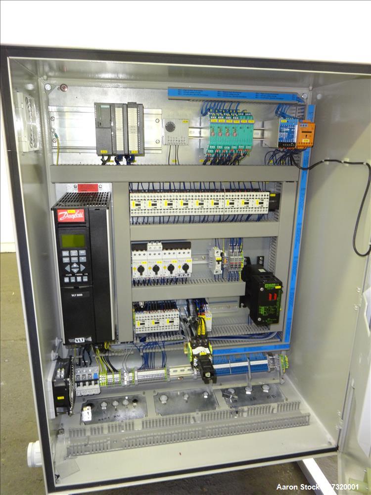 Used Romaco Fryma Koruma Coball Annular Gap Bead Mill, Model MS 12.