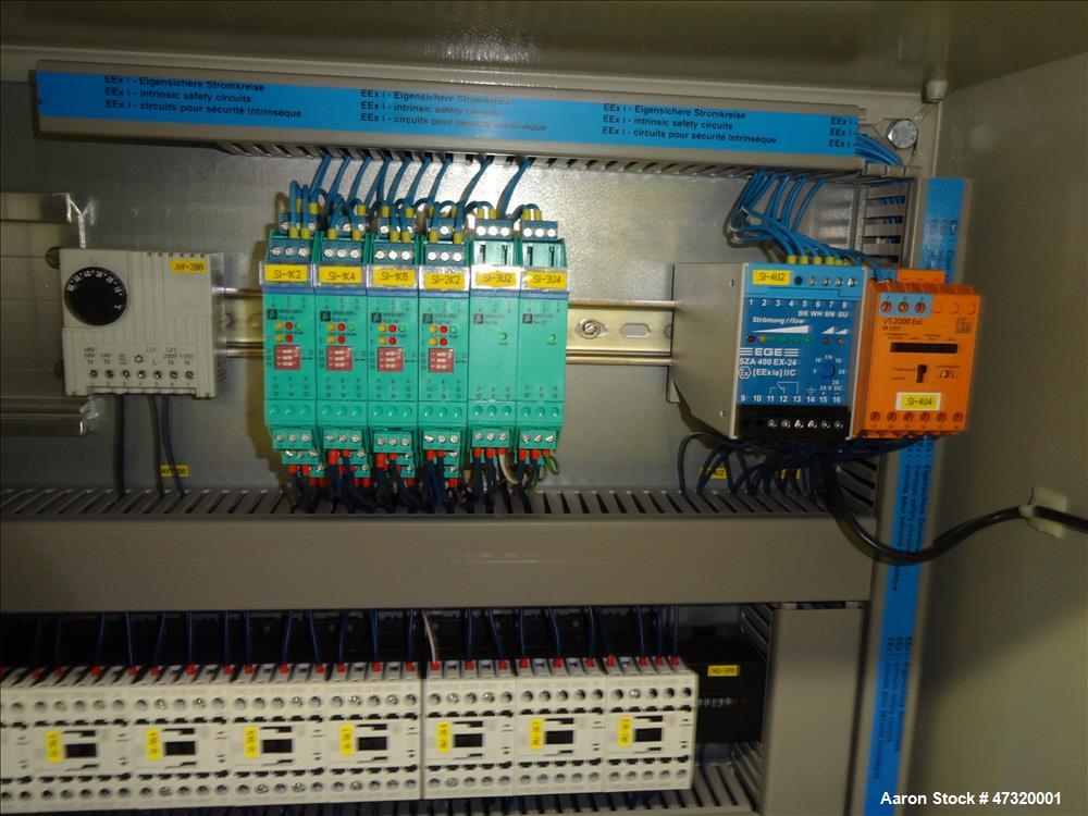 Used Romaco Fryma Koruma Coball Annular Gap Bead Mill, Model MS 12.
