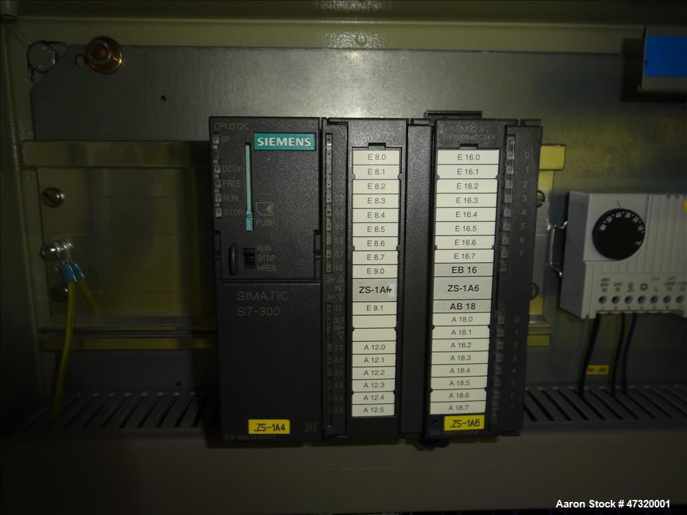 Used Romaco Fryma Koruma Coball Annular Gap Bead Mill, Model MS 12.