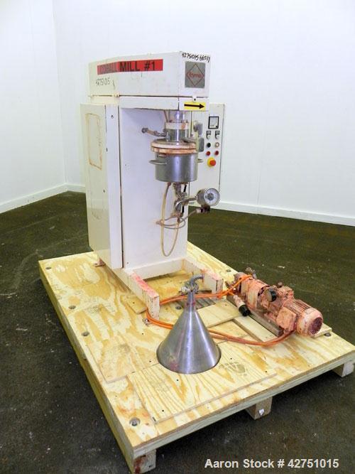 Used Fryma CoBall Annular Gap Bead Mill, Model MS-18