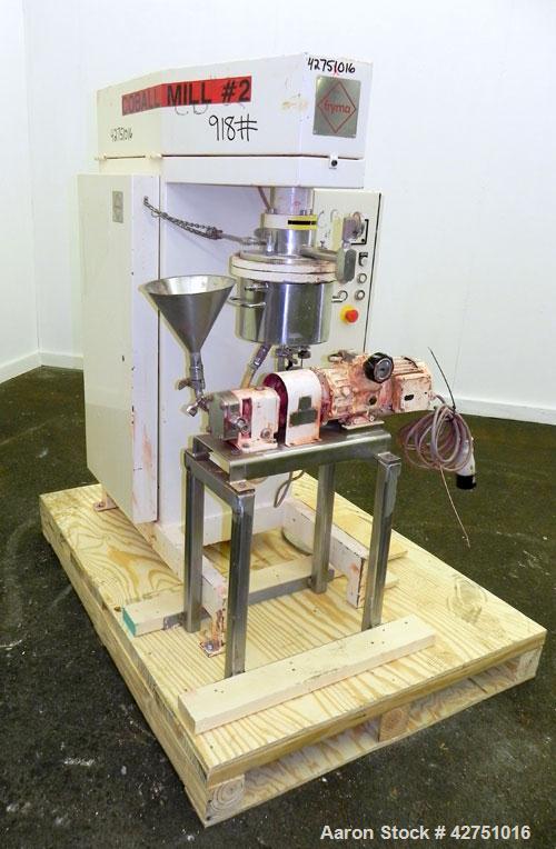 Used Fryma CoBall Annular Gap Bead Mill, Model MS-18