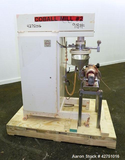 Used Fryma CoBall Annular Gap Bead Mill, Model MS-18