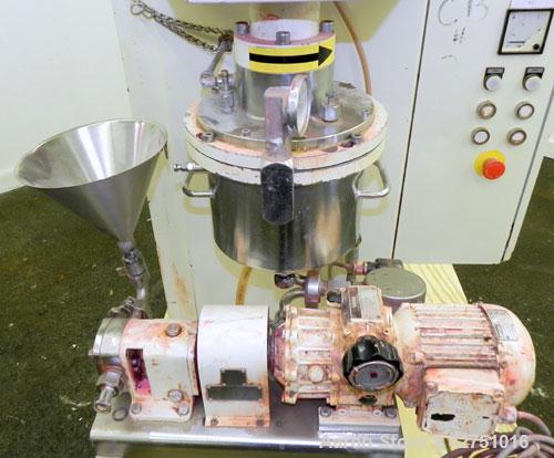Used Fryma CoBall Annular Gap Bead Mill, Model MS-18