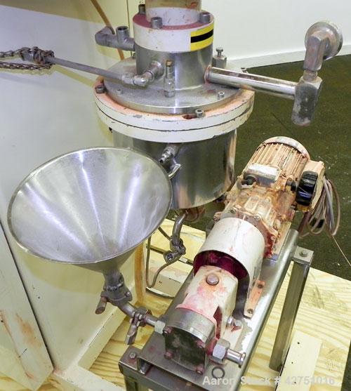 Used Fryma CoBall Annular Gap Bead Mill, Model MS-18