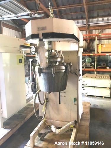 Used- Fryma Coball Mill, Model MS-50. High performance annular gap bead mill for sub-micron milling. Capacity: 4 m3/hr. Capa...