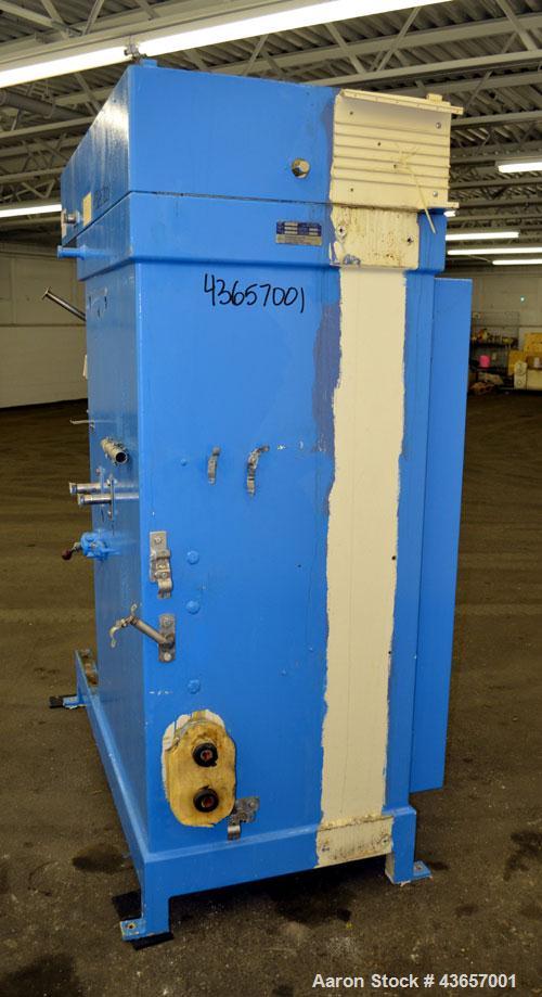 Used Fryma CoBall Annular Gap Bead Mill, Model MS-50. 316 Stainless steel product contact areas. Jacketed bowl, grinding volume 8 liter (2.11 gallon). Jacket rated 3 bar (43.5 psi). Approximate throu...