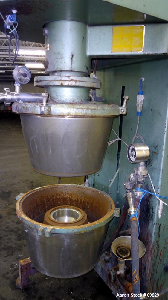 Used Fryma Coball Mill, Type MSZ50