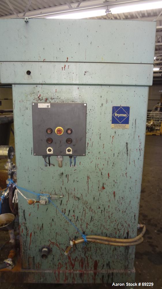 Used Fryma Coball Mill, Type MSZ50