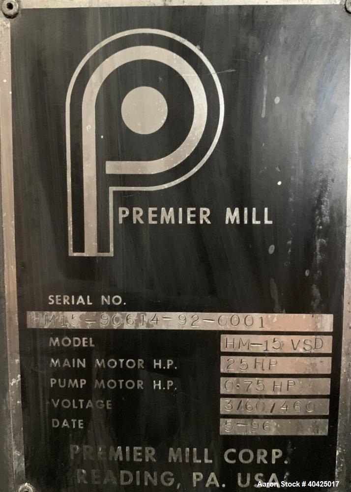 Premier Model HM-15 VSD, SuperMill Media Mill.