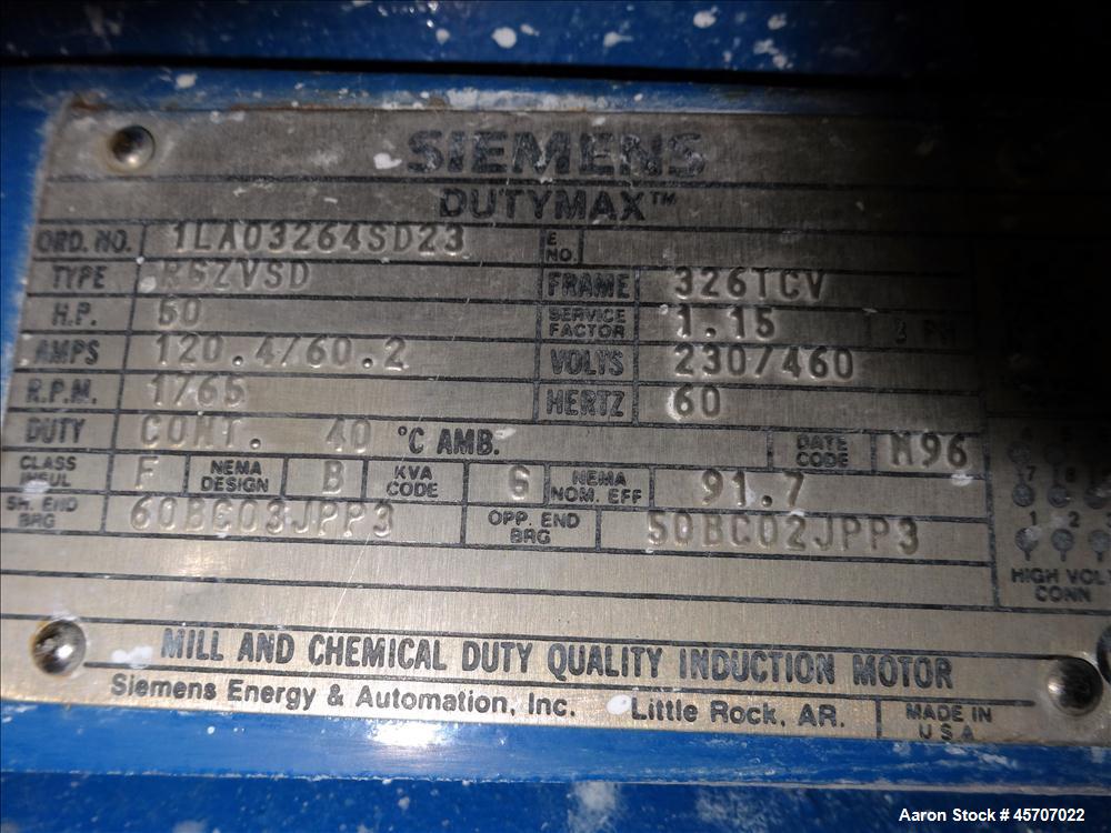 Used Netzsch Horizontal Media Mill, Model LMC60(E)