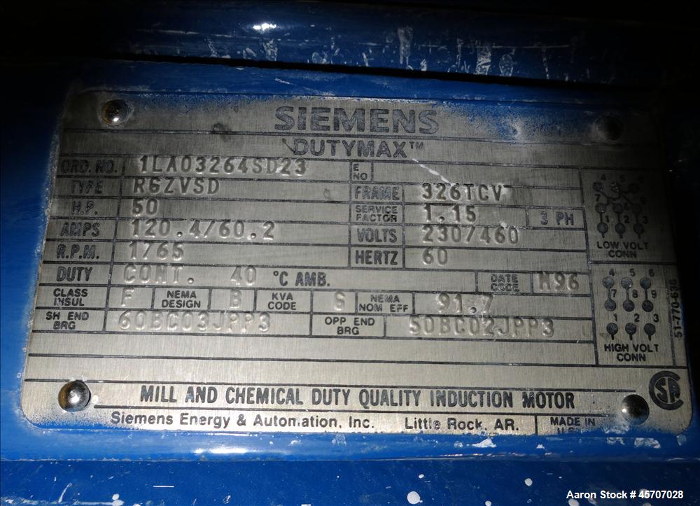 Used Netzsch Horizontal Media Mill, Model LMC60(E), Carbon Steel Jacketed Chamber, Porcelain Lined. Capacity 49.5 liters. Chamber approximately 11-3/4" diameter x 36" long with disc type agitator wit...