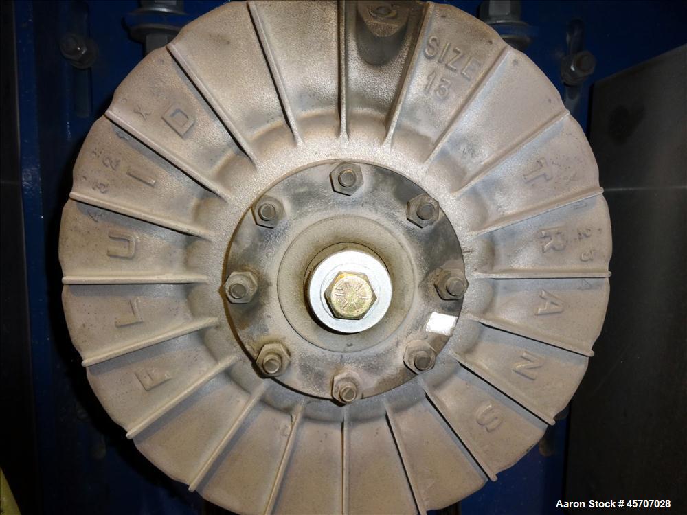 Used Netzsch Horizontal Media Mill, Model LMC60(E), Carbon Steel Jacketed Chamber, Porcelain Lined. Capacity 49.5 liters. Chamber approximately 11-3/4" diameter x 36" long with disc type agitator wit...
