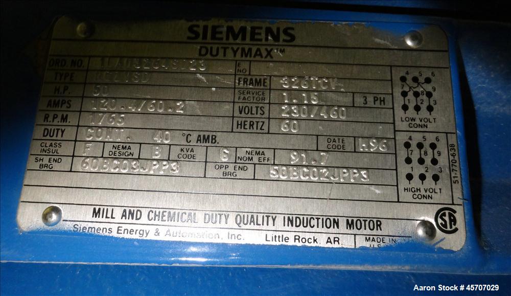 Used Netzsch Horizontal Media Mill, Model LMC60(E), Carbon Steel Jacketed Chamber, Porcelain Lined. Capacity 49.5 liters. Chamber approximately 11-3/4" diameter x 36" long with disc type agitator wit...
