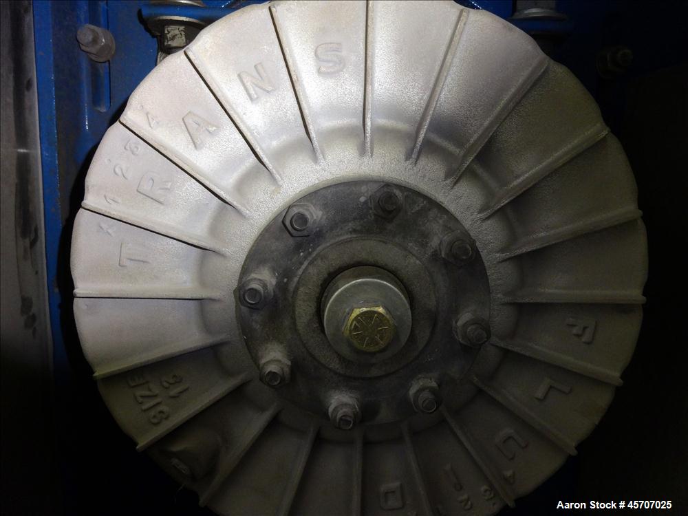 Used Netzsch Horizontal Media Mill, Model LMC60(X), Carbon Steel Jacketed Chamber, Porcelain Lined. Capacity 49.5 liters. Chamber approximately 11-3/4" diameter x 36" long with disc type agitator wit...