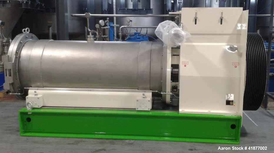Used Netzsch Model LME 1200 Horizontal Agitator Bead Mill