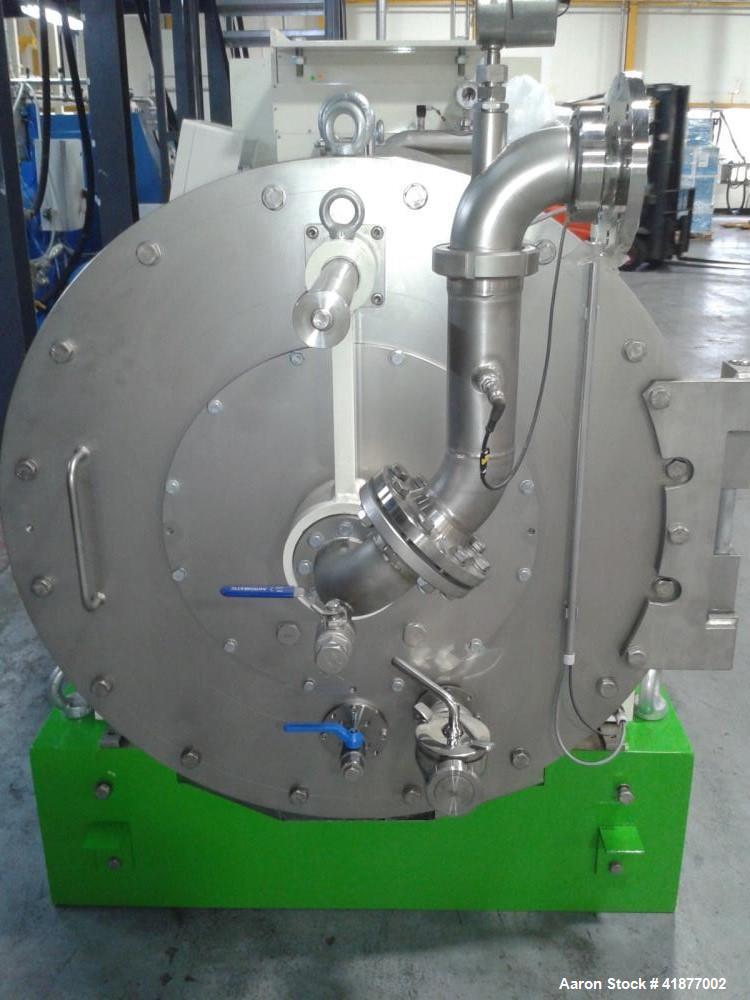 Used Netzsch Model LME 1200 Horizontal Agitator Bead Mill