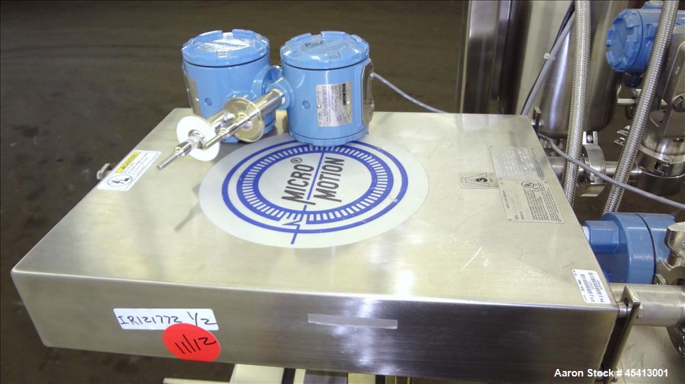Used Stainless Steel Netzsch Small Horizontal Media Mill, Model LME4 / LMZ2