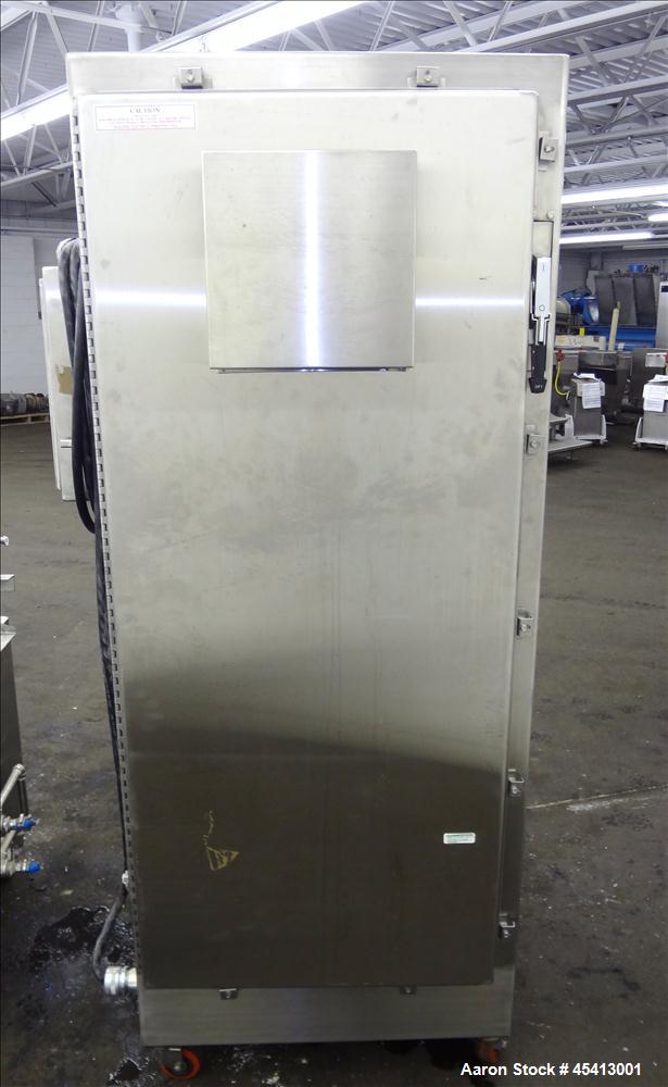 Used- Stainless Steel Netzsch Small Horizontal Media Mill, Model LME4 / LMZ2