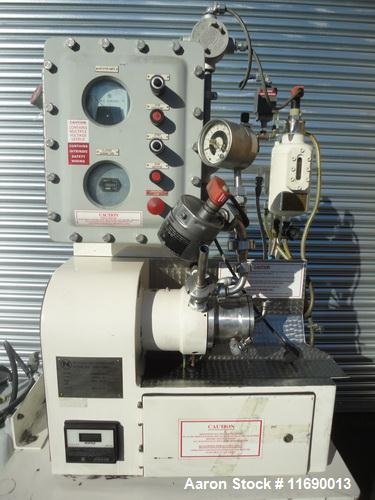 Used- Netzsch Pilot Horizontal Media Mill, Model LMZ-05.