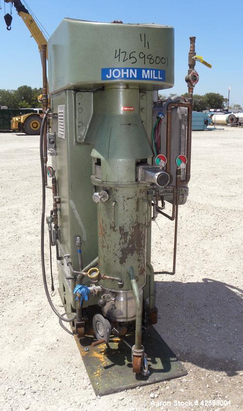 Used Netzsch Vertical Media John Mill, Model RM-15 GL