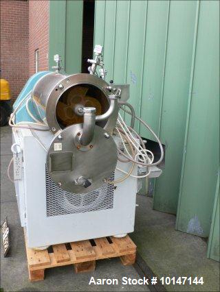 Used- WAB (Willy A Bachofen)  Horizontal Sand Mill "Dyno-Mill".