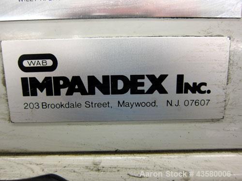 Used WAB Willy A. Bachofen Dyno-Mill, Model KDL. Parts machine only. Approximate 1.85kw, 60hz motor.