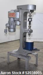 Used- Union Process Szegvari Attritor. Approximate 8" diameter x 7-1/2" deep jacketed bowl. Mixing agitator approximate 1" d...
