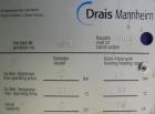 Used Drais SuperFlow high performance perl mill, model DCP-SF170C. 15 liter (3.9 gallon) carbon steel jacketed bowl 14 3/8