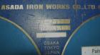 Used Asada Iron Works Vertical Sand Mill. (2) 8
