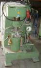 USED: Drais lab size perl/sand mill, type PM-5-SP. Material ofconstruction is stainless steel on product contct parts. Capacity of1.3 gallon (5 liter). Jacketed chamber 8