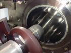 Used WAB Horizontal Dyno Mill (Dispersion Media Mill), Model KD6, Stainless steel contacts. Production is approximately 20-150 kg per hour, Grinding container is approximately 6 liters, 15kw, 3/60/48...