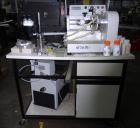 Used Dyno Mill Laboratory Mill, Model Type KDL, Horizontal. Approximately 0.3 liter glass grinding chamber, approximately 6