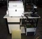 Used Dyno Mill Laboratory Mill, Model Type KDL, Horizontal. Approximately 0.3 liter glass grinding chamber, approximately 6
