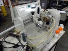 Used Dyno Mill Laboratory Mill, Model Type KDL, Horizontal. Approximately 0.3 liter glass grinding chamber, approximately 6