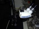 Used Dyno Mill Laboratory Mill, Model Type KDL, Horizontal. Approximately 0.3 liter glass grinding chamber, approximately 6