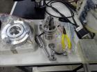 Used Dyno Mill Laboratory Mill, Model Type KDL, Horizontal. Approximately 0.3 liter glass grinding chamber, approximately 6