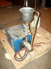 Used Eiger Mini Motor Media Mill, Model 250, stainless steel, horizontal. Approximately 250 ML jacketed chamber, up to 1 gallon batch capacity. Driven by an approximate 1/4 hp motor.
