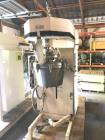Used Fryma Coball Mill, Model MS-50. High performance annular gap bead mill for sub-micron milling. Capacity: 4 m3/hr. Capacity size 3 gallon(11.4 liter). Capacity range approximately: 150-1000kg/hr....