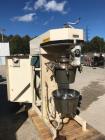 Used Fryma Coball Mill, Model MS-50. High performance annular gap bead mill for sub-micron milling. Capacity: 4 m3/hr. Capacity size 3 gallon(11.4 liter). Capacity range approximately: 150-1000kg/hr....