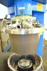 Used Fryma CoBall Annular Gap Bead Mill, Model MS-50. 316 Stainless steel product contact areas. Jacketed bowl, grinding volume 8 liter (2.11 gallon). Jacket rated 3 bar (43.5 psi). Approximate throu...