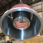 Used Fryma CoBall Annular Gap Bead Mill, Model MS-50. 316 Stainless steel product contact areas. Jacketed bowl, grinding volume 8 liter (2.11 gallon). Jacket rated 3 bar (43.5 psi). Approximate throu...