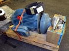 Used Fryma CoBall Annular Gap Bead Mill, Model MS-50. 316 Stainless steel product contact areas. Jacketed bowl, grinding volume 8 liter (2.11 gallon). Jacket rated 3 bar (43.5 psi). Approximate throu...