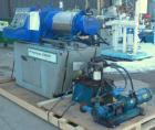 Used Morehose Cowles Zinger Horizontal Media Mill, Model LV-40F, 304 Stainless Steel. Approximately 11