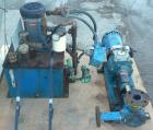 Used Morehose Cowles Zinger Horizontal Media Mill, Model LV-40F, 304 Stainless Steel. Approximately 11
