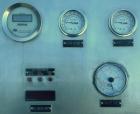 Used Morehose Cowles Zinger Horizontal Media Mill, Model LV-40F, 304 Stainless Steel. Approximately 11