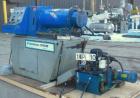 Used Morehose Cowles Zinger Horizontal Media Mill, Model LV-40F, 304 Stainless Steel. Approximately 11